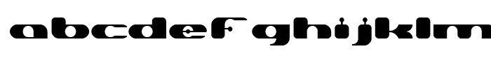 Terminal Regular Font LOWERCASE