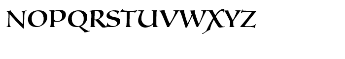 Testament III Regular Font LOWERCASE