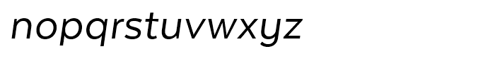Texta Italic Font LOWERCASE