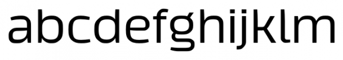 Tecna Regular Font LOWERCASE