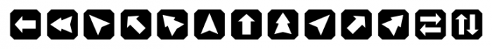 Teco Symbol Font UPPERCASE