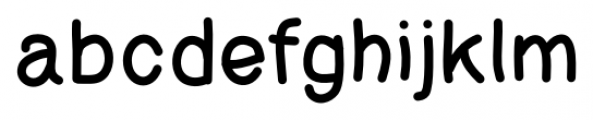 Tectura II Regular Font LOWERCASE