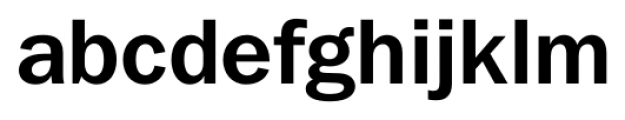 TeeFranklin Bold Font LOWERCASE