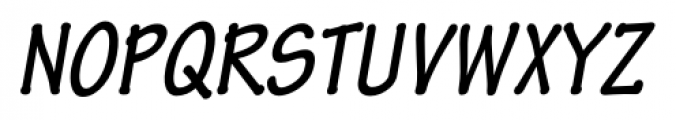Tekton Pro Condensed Bold Italic Font UPPERCASE
