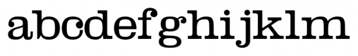 Telegraph Regular Font LOWERCASE