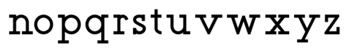 Teletex Medium Font LOWERCASE