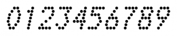 Telidon Bold Italic Font OTHER CHARS