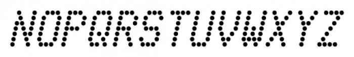 Telidon Bold Italic Font UPPERCASE