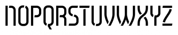 Tenby Stencil Medium Font UPPERCASE