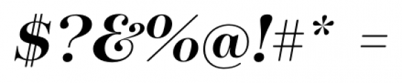 Tenez Bold Italic Font OTHER CHARS