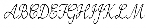 Tenison Regular Font UPPERCASE