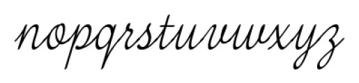 Tenison Regular Font LOWERCASE