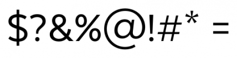Texta Regular Font OTHER CHARS