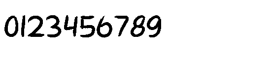 TE Brush1 Font OTHER CHARS