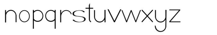 TE Cathrine Thin Font LOWERCASE