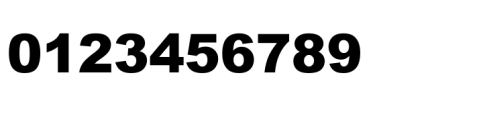 TE Horizon Fat Font OTHER CHARS