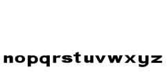 TE Rekaah3 Regular Font LOWERCASE