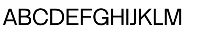TEG Regular Font UPPERCASE