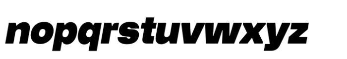 TEG Ultra Italic Font LOWERCASE