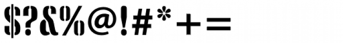 Tea Chest Pro Font OTHER CHARS