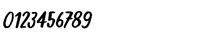 Tea For Two Brush Italic Font OTHER CHARS