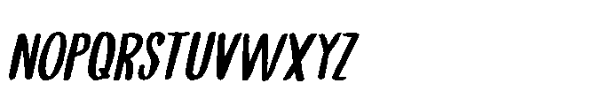 Tea For Two Brush Italic Font LOWERCASE