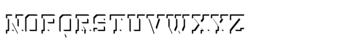 Team Lead Inside-Shadow Font UPPERCASE