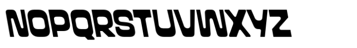 Teaslur Backslanted Font UPPERCASE