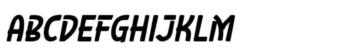 Tebinork Italic Font UPPERCASE