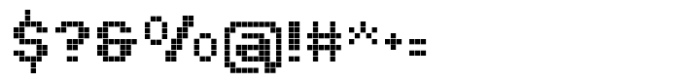 Techbit Regular Font OTHER CHARS