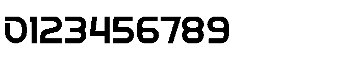 Techetic Human Regular Font OTHER CHARS