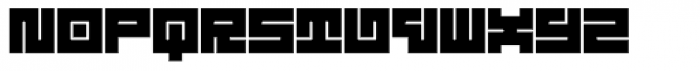 Technical Signature Bold Font LOWERCASE