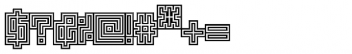 Technical Signature Mix Seal Font OTHER CHARS