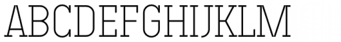 Technik Serif 100 Font UPPERCASE
