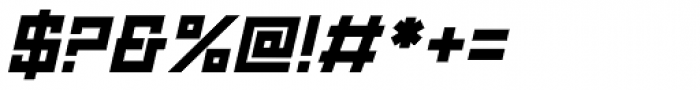 Technikolor Bold Italic Font OTHER CHARS