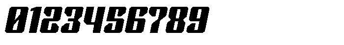 Techno World Italic Font OTHER CHARS