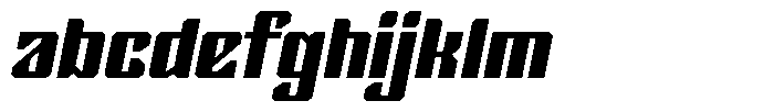 Techno World Italic FONT