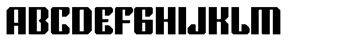 Techno World Regular Font UPPERCASE