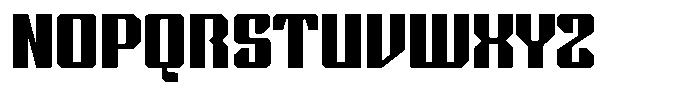 Techno World Regular Font UPPERCASE