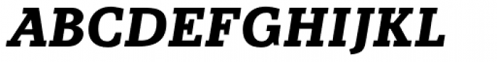 Technotyp Bold Italic Font UPPERCASE