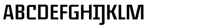 Techtom Font UPPERCASE