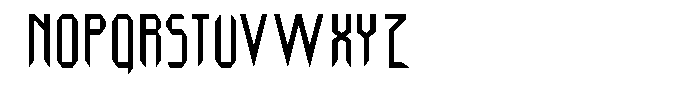 Techvora Font UPPERCASE