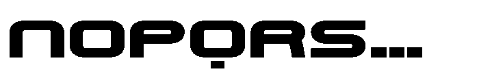 Techzone Inline Font LOWERCASE