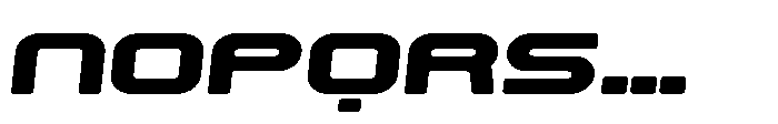 Techzone Rounded Pencil Italic Font LOWERCASE