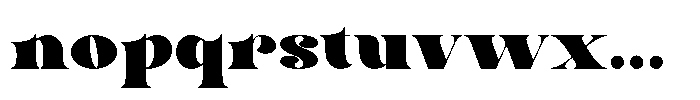 Tecle TECLE Regular Font LOWERCASE