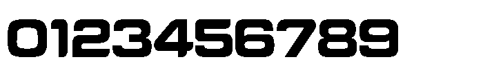 Tecnostar Bold Font OTHER CHARS