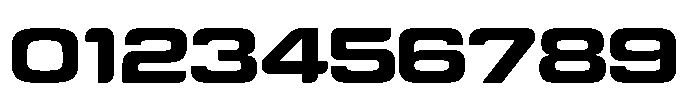 Tecnostar Expanded Bold Font OTHER CHARS