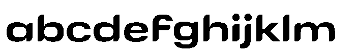 Tecnostar Expanded FONT