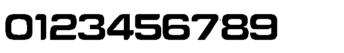 Tecnostar Regular Font OTHER CHARS