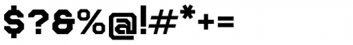 Teco Serif Bold Font OTHER CHARS